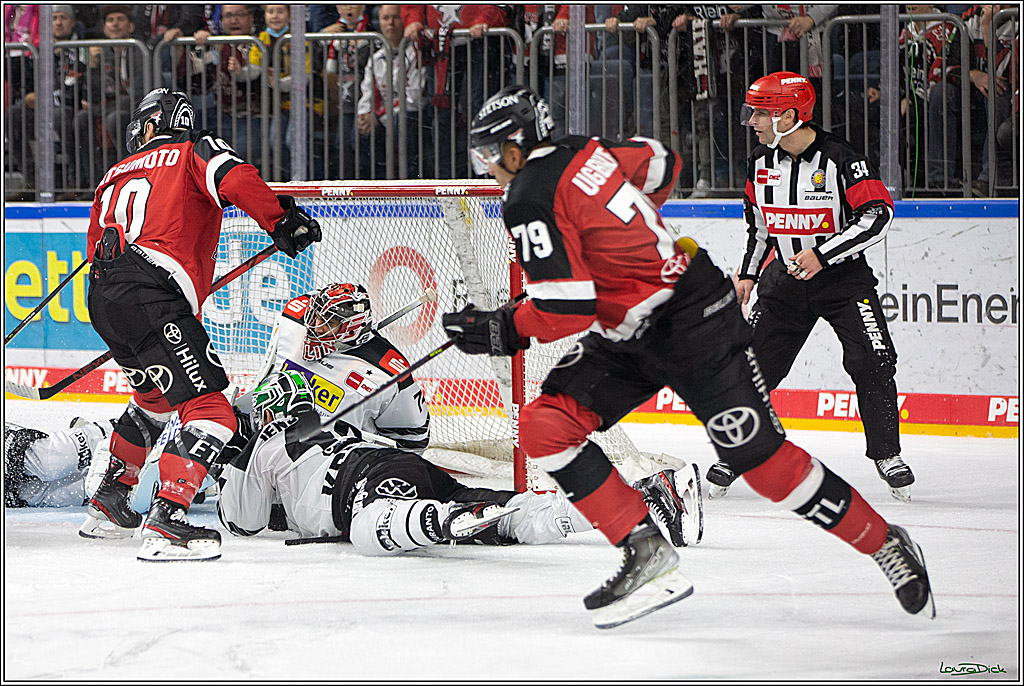 PENNY DEL;  Koelner Haie - Krefeld Pinguins; Koeln, 31.10.2021